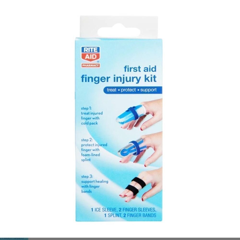 NEW Rite Aid Finger Injury Kit Athletic First Aid Kit Sports